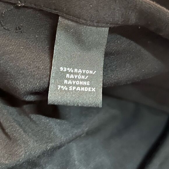 Women’s Black Midi Cinched Tight Sequence Skirt - Picture 5 of 5